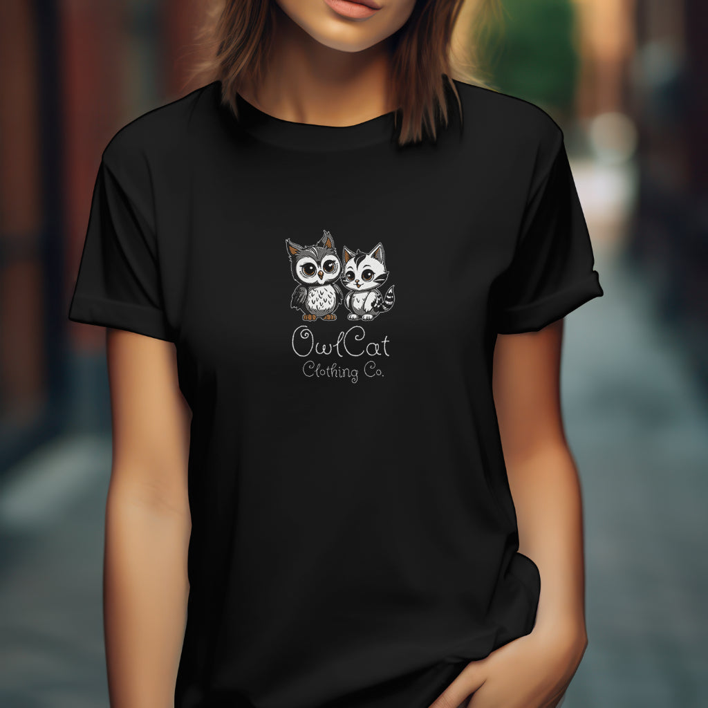 Owl & Cat Tee