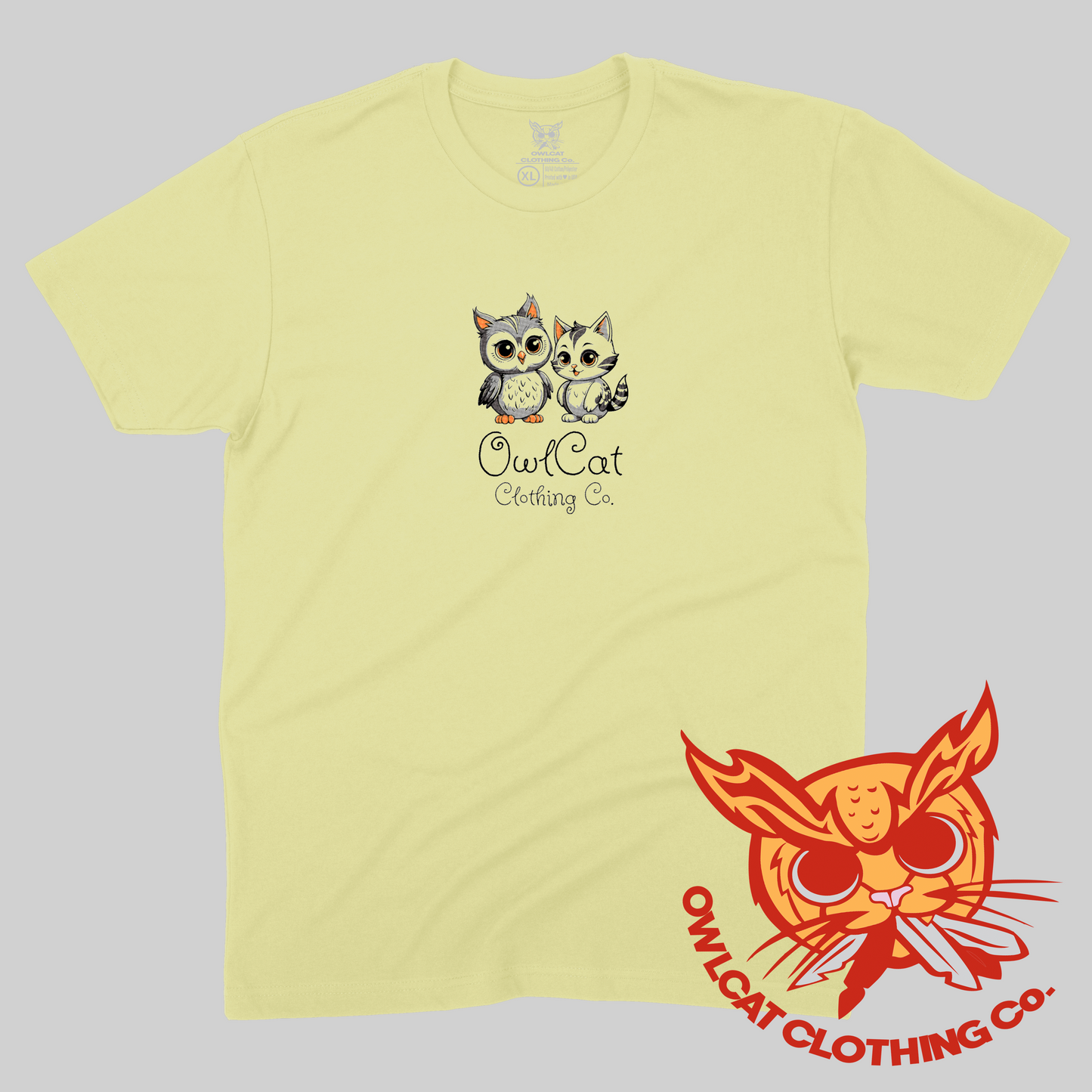 Owl & Cat Tee