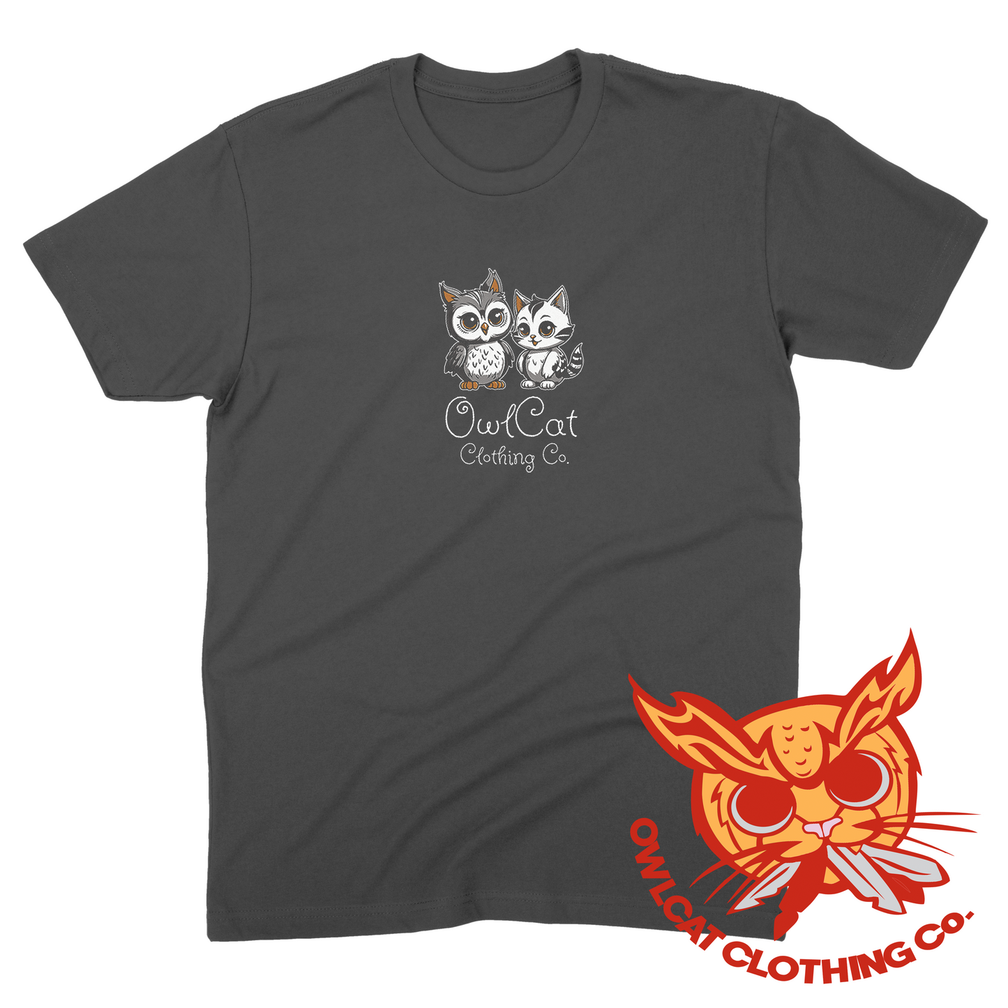 Owl & Cat Tee