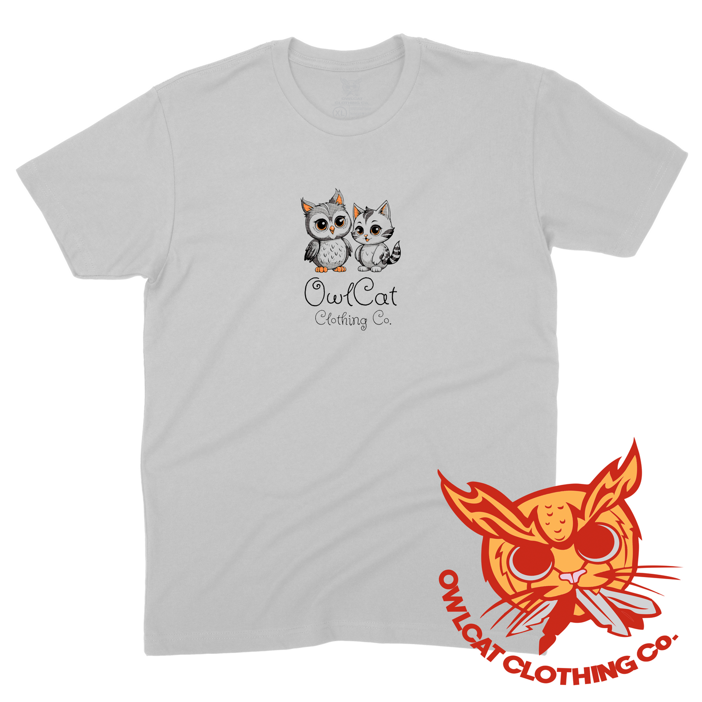 Owl & Cat Tee