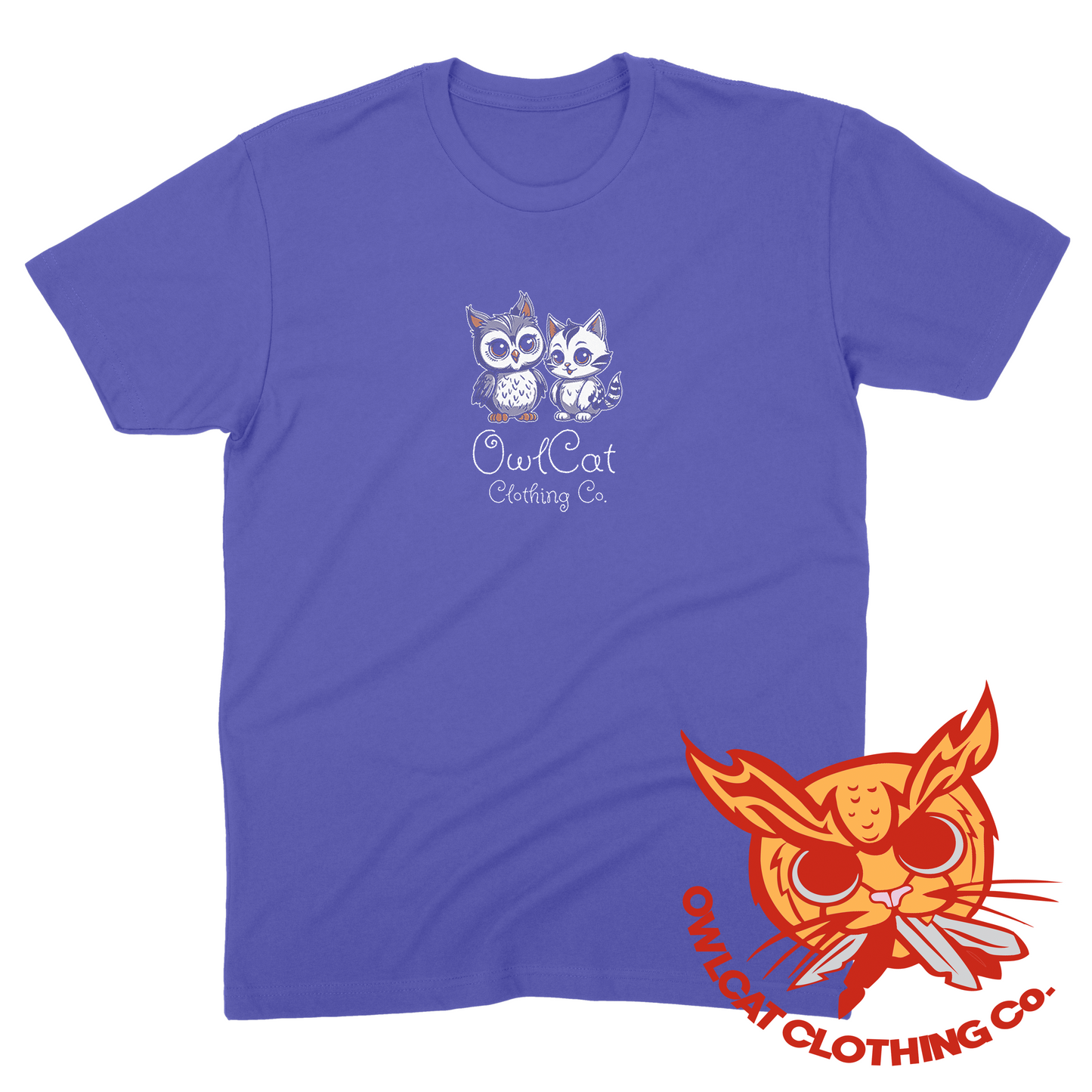 Owl & Cat Tee