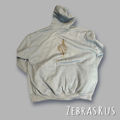 ZebrasRus "Guess What?" Graphic Hoodie
