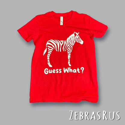 ZebrasRus Youth "Guess What?" Graphic Hoodie