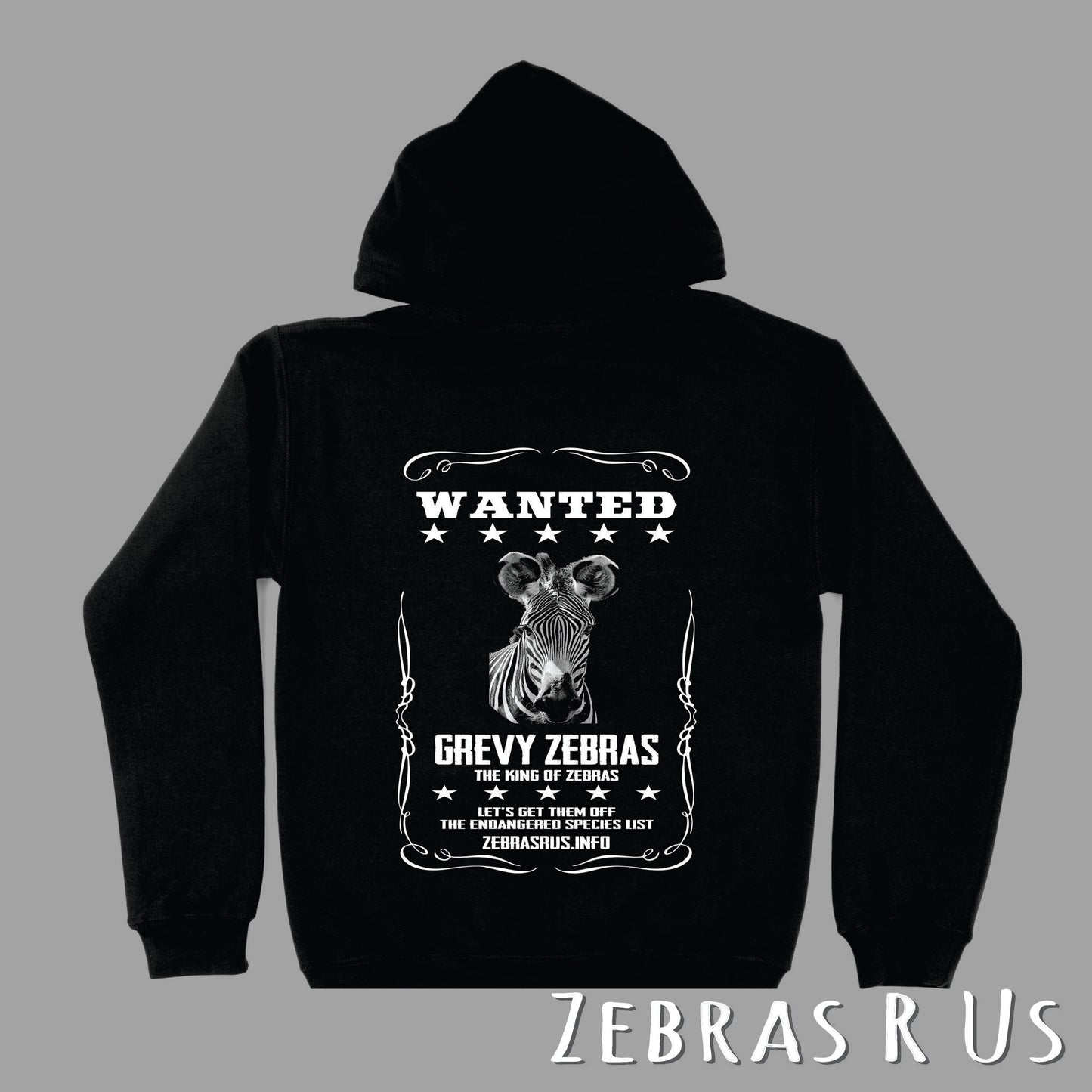 ZebrasRus Wanted Hoodie