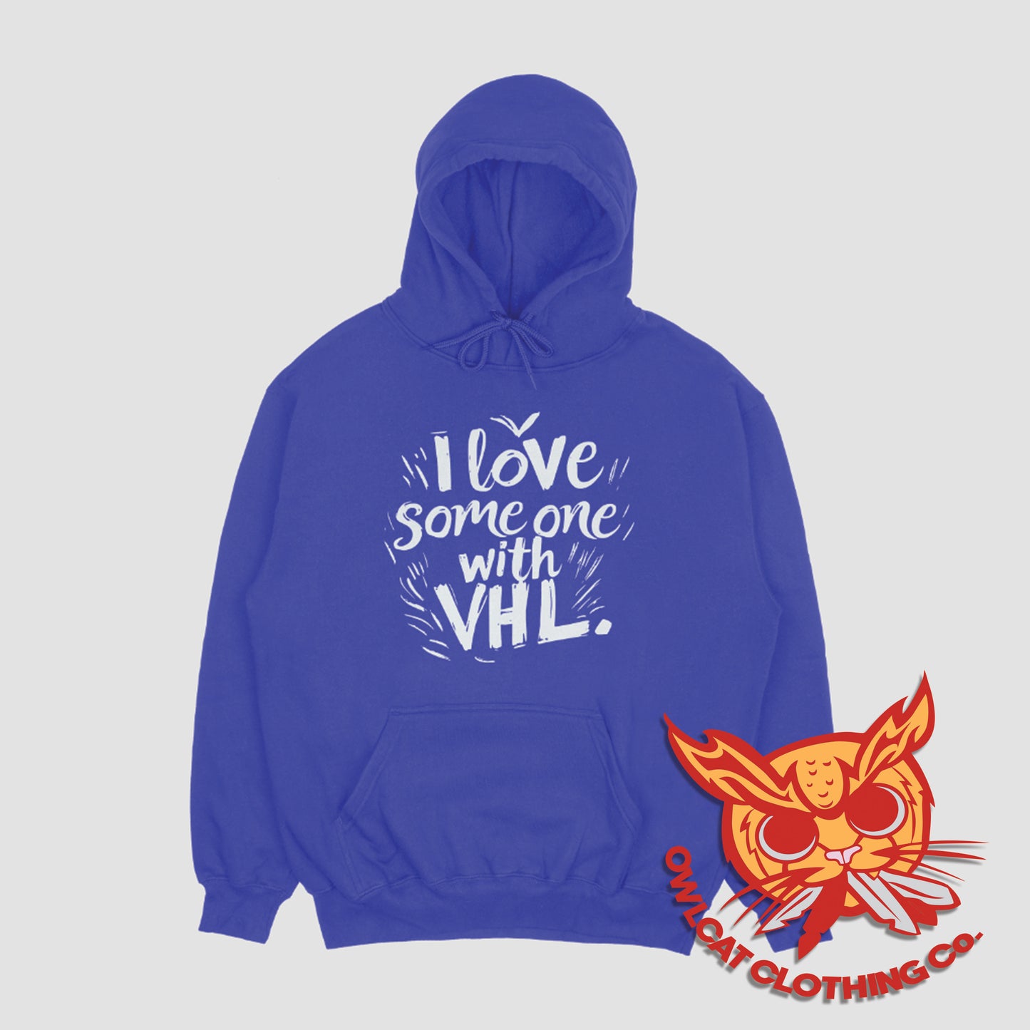 I Love Someone With VHL Hoodie