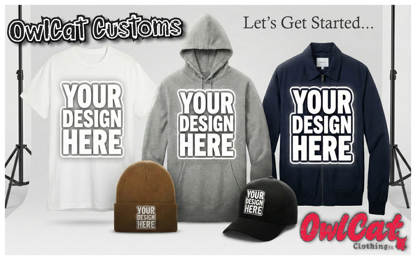 Custom Apparel Builder Click 'View Full Details' to Get Started