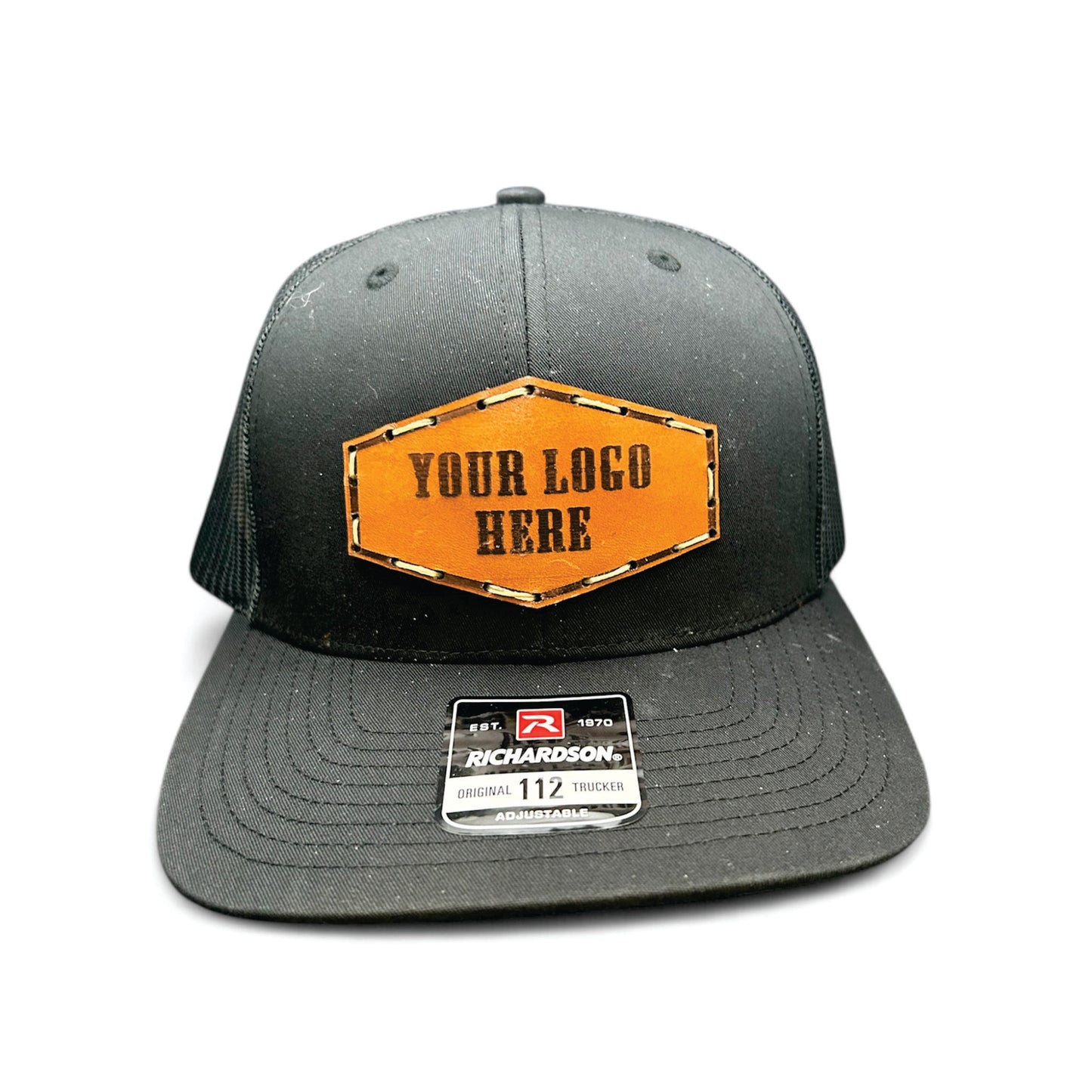 Custom Leather Patch Hat