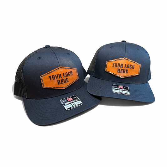 Custom Leather Patch Hat