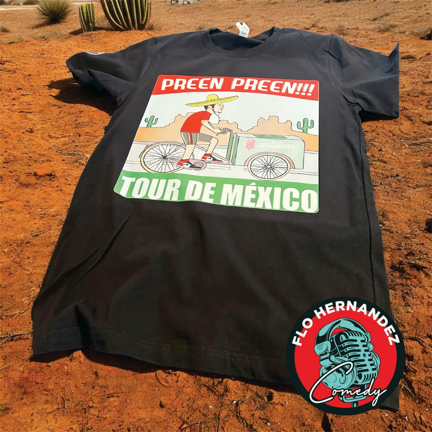 The "Tour De México" Tee by Flo Hernandez